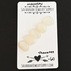 Rose Cut Moonstone Cabochons – Thanatos