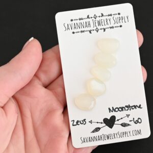 Rose Cut Moonstone Cabochons – Zeus