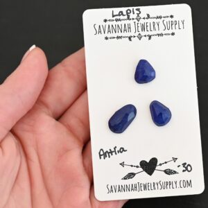 Rose Cut Lapis Cabochons – Antlia