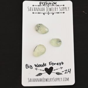 Rose Cut Prehnite Cabochons – Big Woods Forest