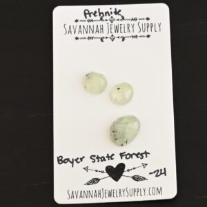 Rose Cut Prehnite Cabochons – Boyer State Forest