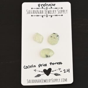 Rose Cut Prehnite Cabochons – Calvin Price Forest