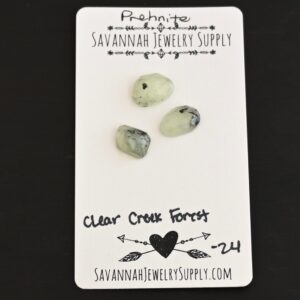 Rose Cut Prehnite Cabochons – Clear Creek Forest