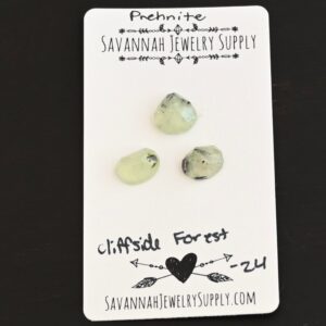 Rose Cut Prehnite Cabochons – Cliffside Forest
