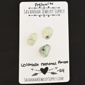 Rose Cut Prehnite Cabochons – Colorado National Forest