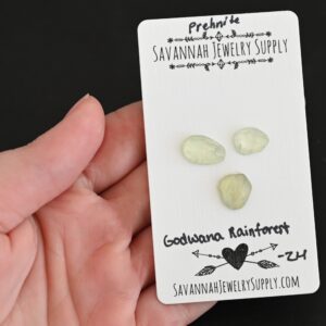 Rose Cut Prehnite Cabochons – Gondwana Forest