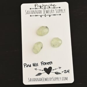 Rose Cut Prehnite Cabochons – Pine Hill Forest