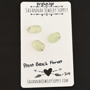 Rose Cut Prehnite Cabochons – Point Beach Forest