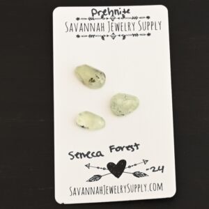 Rose Cut Prehnite Cabochons – Seneca Forest