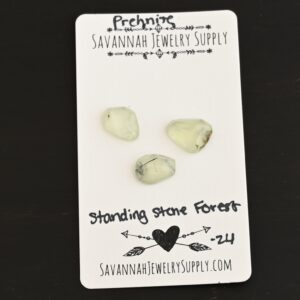 Rose Cut Prehnite Cabochons – Standing Stone Forest