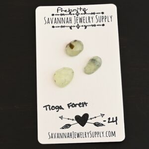 Rose Cut Prehnite Cabochons – Tioga Forest