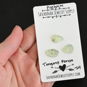 Rose Cut Prehnite Cabochons – Tongass Forest