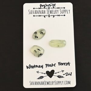 Rose Cut Prehnite Cabochons – Whitney State Forest