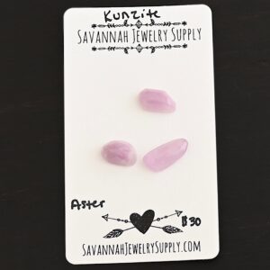 Rose Cut Kunzite Cabochons – Aster
