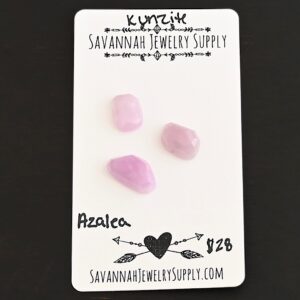 Rose Cut Kunzite Cabochons – Azalea