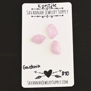 Rose Cut Kunzite Cabochons – Gardenia