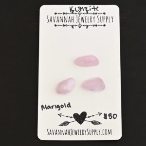Rose Cut Kunzite Cabochons – Marigold