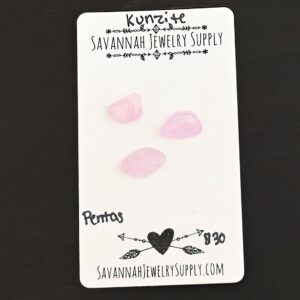 Rose Cut Kunzite Cabochons – Pentas