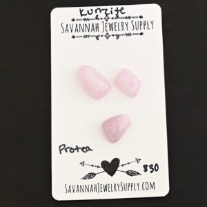 Rose Cut Kunzite Cabochons – Protea
