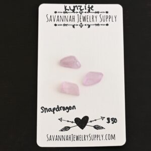 Rose Cut Kunzite Cabochons – Snapdragon