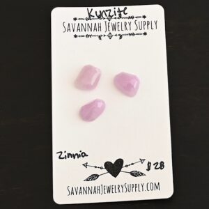 Rose Cut Kunzite Cabochons – Zinnia