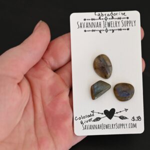 Labradorite Cabochon Parcel – Colorado River