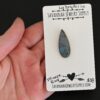 Illinois River Labradorite Cabochon Parcel shown in hand