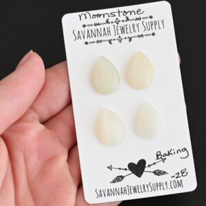 Moonstone Cabochon Parcel – Baking