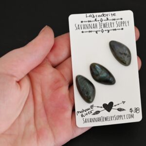 Labradorite Cabochon Parcel – Mohawk River