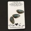 New River Labradorite Cabochon Parcel shown on business card