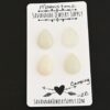 Camping Moonstone Cabochon Parcel shown on business card