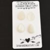 Painting Moonstone Cabochon Parcel shown on business card