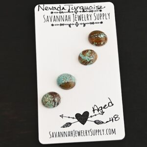 Turquoise Cabochon Parcel – Aged