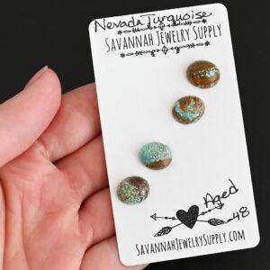 Turquoise Cabochon Parcel – Aged