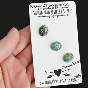 Turquoise Cabochon Parcel – Camembert
