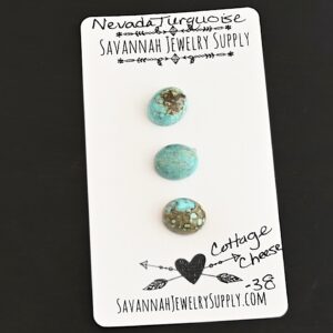 Turquoise Cabochon Parcel – Cottage Cheese