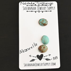 Turquoise Cabochon Parcel – Mozzarella