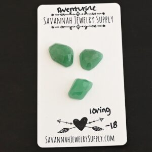 Rose Cut Aventurine Cabochons – Loving