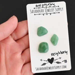 Rose Cut Aventurine Cabochons – Neighborly
