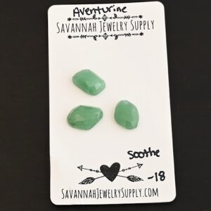 Rose Cut Aventurine Cabochons – Soothe