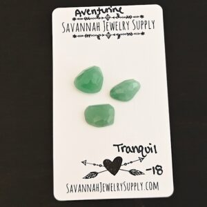 Rose Cut Aventurine Cabochons – Tranquil