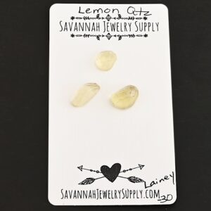 Rose Cut Lemon Quartz Cabochons – Lainey