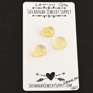Rose Cut Lemon Quartz Cabochons – Lawson