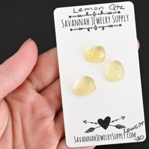 Rose Cut Lemon Quartz Cabochons – Lawson