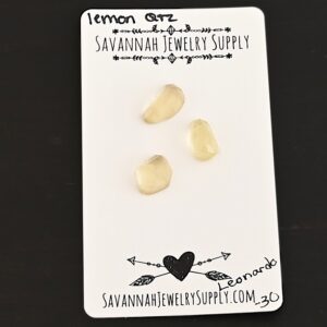 Rose Cut Lemon Quartz Cabochons – Leonardo