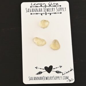Rose Cut Lemon Quartz Cabochons – Lincoln