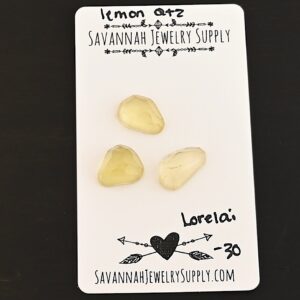 Rose Cut Lemon Quartz Cabochons – Lorelai