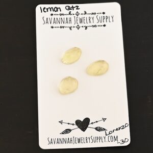 Rose Cut Lemon Quartz Cabochons – Lorenzo