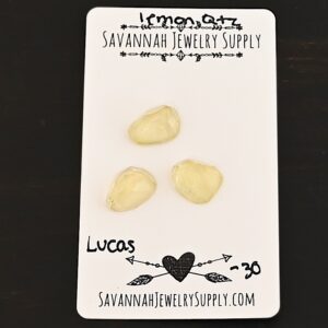 Rose Cut Lemon Quartz Cabochons – Lucas