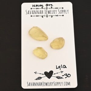 Rose Cut Lemon Quartz Cabochons – Lyla